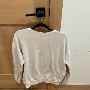 Buffalo David Bitton Cream Crew Neck Sweater